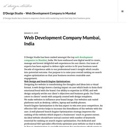 Web Development Company Mumbai, India