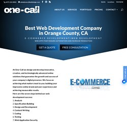 Best Web Development Company in Orange County, CA