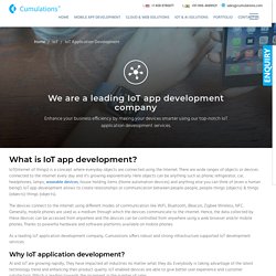 #1 IoT App Development Company