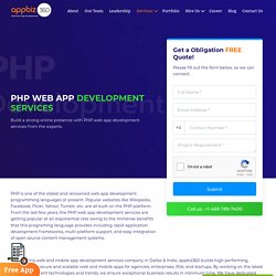 PHP web development services