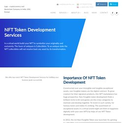 NFT Token Development Services