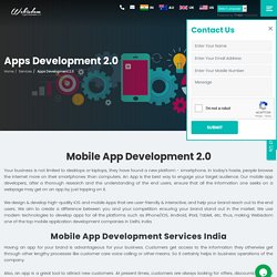Looking for Mobile App Development Companies in Bangalore - Webisdom