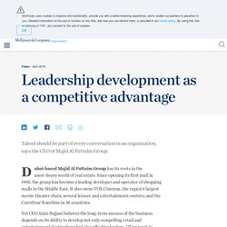 Leadership development as a competitive advantage