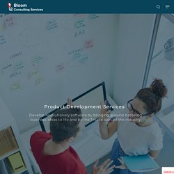 Software Product Development Services Company-Bloom Consulting