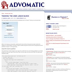 Advomatic - Drupal Development, Hosting, Support, and Consulting – Advomatic builds websites for good causes using the open source content management system Drupal