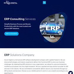 Trusted ERP Software Development Company