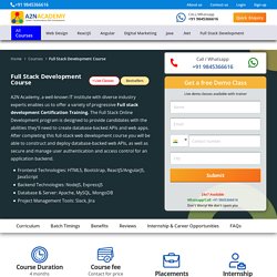 Full Stack Development Course