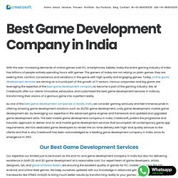 Best Game Development Company in India