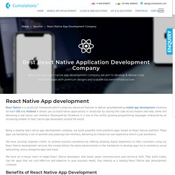 React Native App Development Company