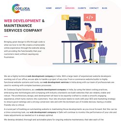 Web Development Company In Delhi, India