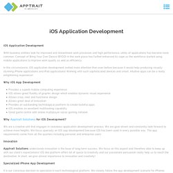 iPhone app development company,Hire iOS developer - Apptrait Solutions