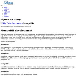 MongoDb Development Services,MongoDB Company,MongoDB Developers