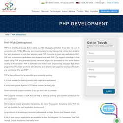 Custom PHP Web Development Services in USA