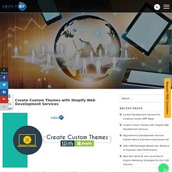 Shopify Web Development Services for Developing Custom Themes