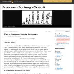 Effect of Video Games on Child Development