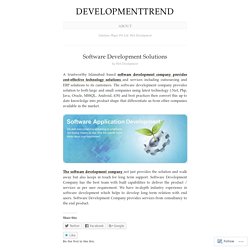 Software Development Solutions