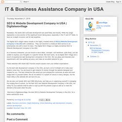 IT & Business Assistance Company in USA: SEO & Website Development Company in USA