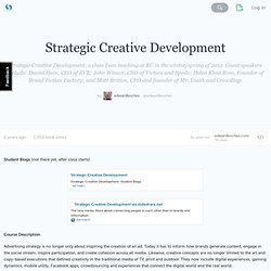 Strategic Creative Development · edwardboches