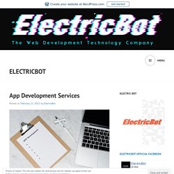 App Development Services – ElectricBot