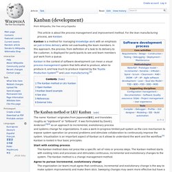Kanban (development)