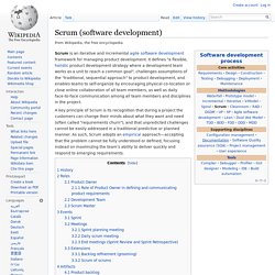 Scrum (development)