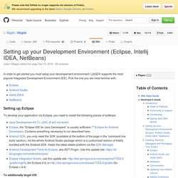 Setting up your Development Environment (Eclipse, Intellij IDEA, NetBeans) · libgdx/libgdx Wiki