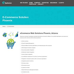 eCommerce Development Phoenix, eCommerce Web Design Phoenix