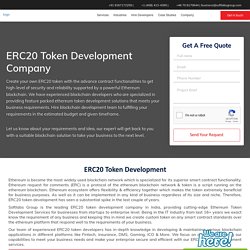 Ethereum Token Development Services