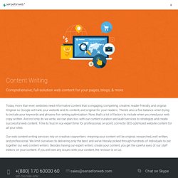 Content Writing - Website Development, Facebook Marketing, Adwords, Email & Digital Marketing
