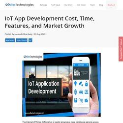 IoT App Development Cost, Time, Features, and Market Growth