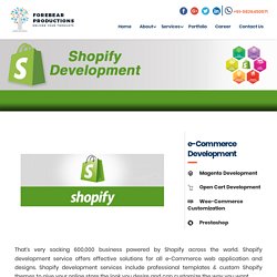 e-Commerce Web Development Services in USA