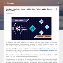 How Does React Native Compare to Other Cross-Platform App Development Frameworks?