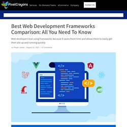 Best Web Development Frameworks Comparison