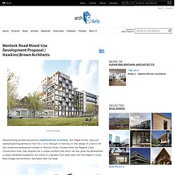 Wenlock Road Mixed-Use Development Proposal / HawkinsBrown Architects