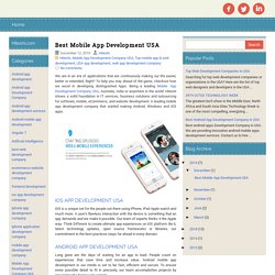 Best Mobile App Development USA ~ Hiteshi - Website Development and Mobile App Development Company USA