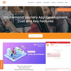 On Demand Laundry App Development Cost & Important Features