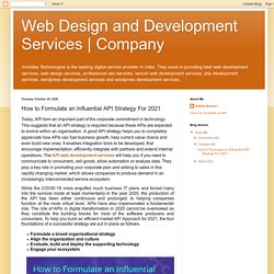 Best API Development Services in India By Invoidea Technologies