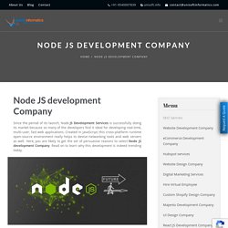 Node JS development company