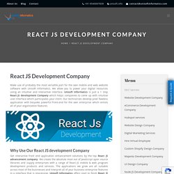 React JS Development Company