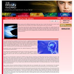 Brain Development Methods, Whole Brain Integration, Music and the Brain, Frequencies upon Brain, Subliminals and the Brain, Brain Nutrients, Brain Development