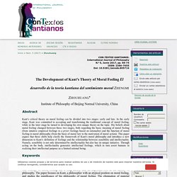 Con-Textos Kantianos. International Journal of Philosophy