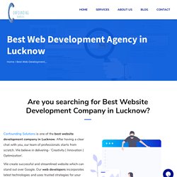 Best Web Development Agency in Lucknow