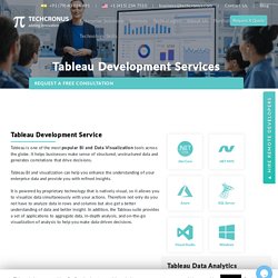 Tableau Dashboard Development USA, India