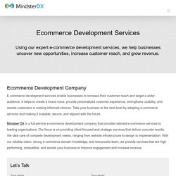Ecommerce Development Services
