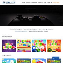 Game App Development Firm - Hire Mobile Game Developer