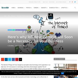 Here’s why IoT development will Soon be a Necessity for your Business - Scooblr Plato