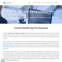 Android and iOS App Development - NetDroidtech