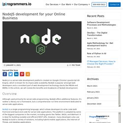 Node js development for your Onlne Business