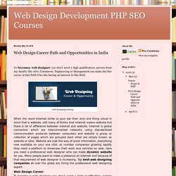 Web Design Career Path and Opportunities in India