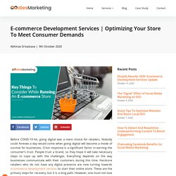 Optimizing Your Store To Meet Consumer Demands